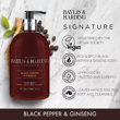 Image sur Cadeau à offrir : BAYLIS Savon Black Pepper & Ginseng 500ml